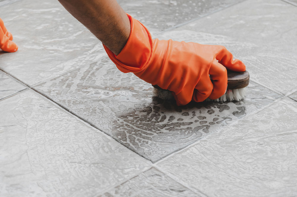 5 natural ways to clean floor tile grout