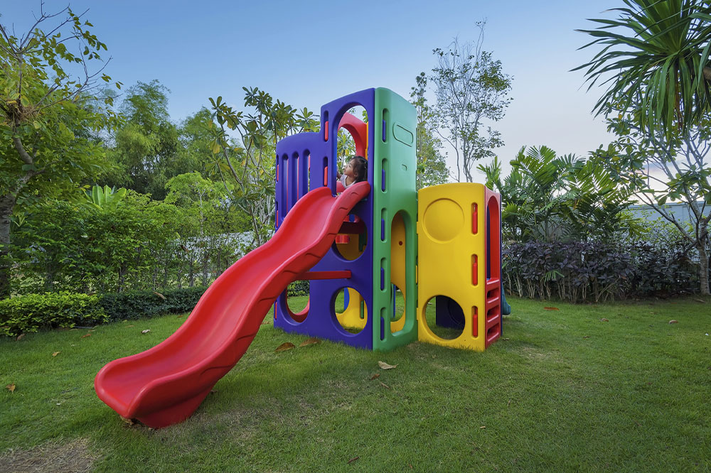 Buying and maintaining outdoor play equipment